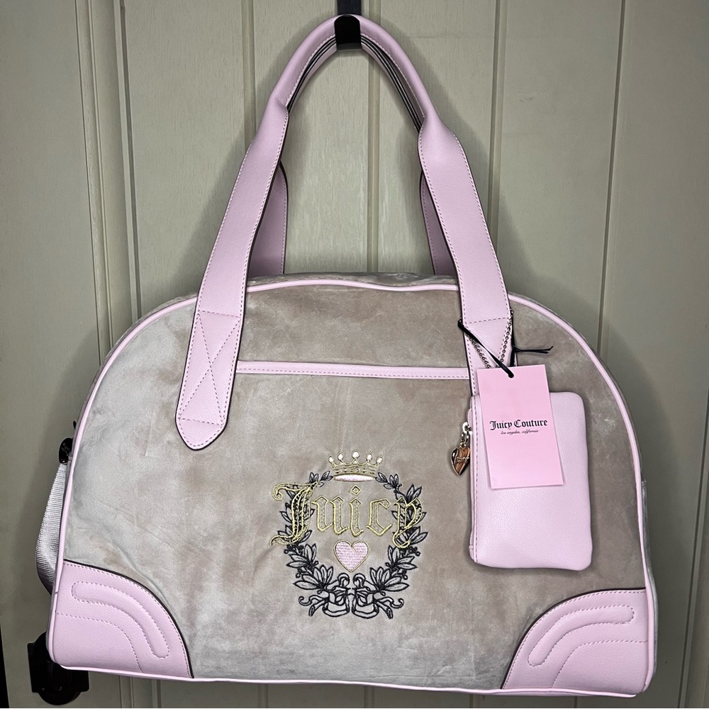 Juicy Couture Heritage Weekender in color Cafe